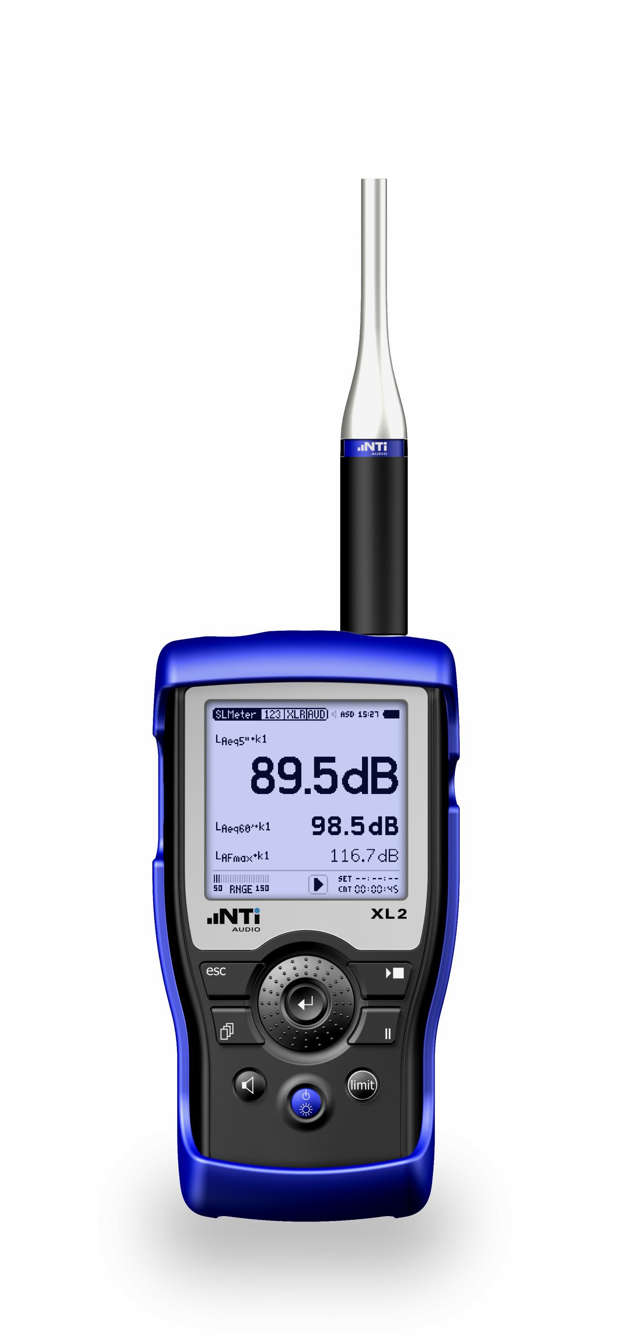 NTi XL2 Analyzer with M2230 Microphone