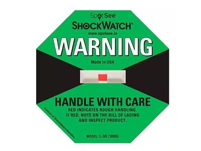 L-30 ShockWatch Label 100G (Grøn)