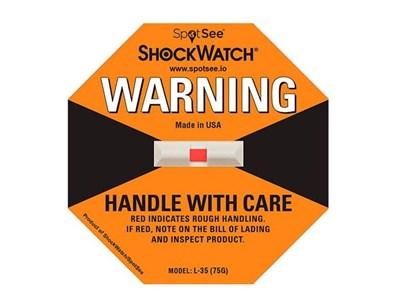 L-35 ShockWatch Label 75G (Orange)