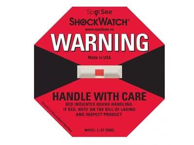 L-47 ShockWatch Label 50G (Rød)