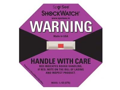 L-55 ShockWatch Label 37G (Lilla)