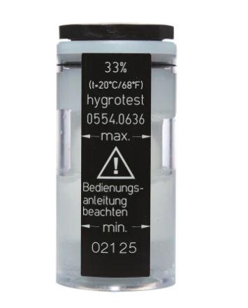 Fugtkalibreringssalt 33% rF, Ø21mm