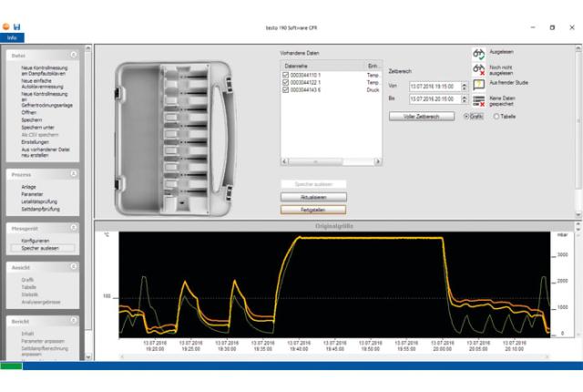 testo Software til 190 CFR datalogger