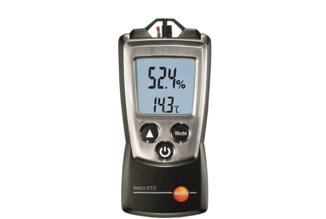 Testo 610 relativ fugt/temp. i lommeformat