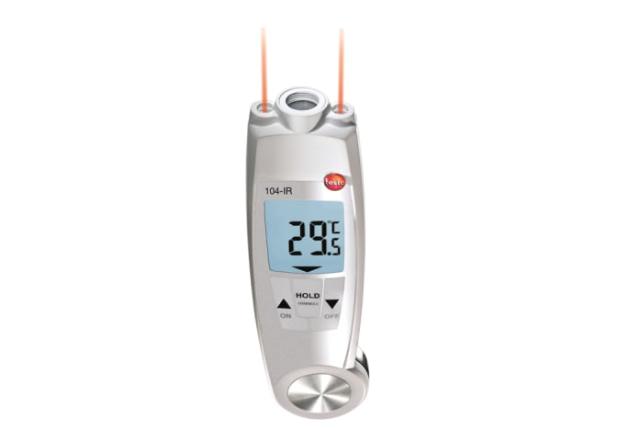 Testo 104-IR vandtæt foldetermometer