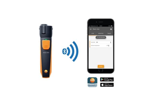 Testo 805i Smart Probe IR termometer