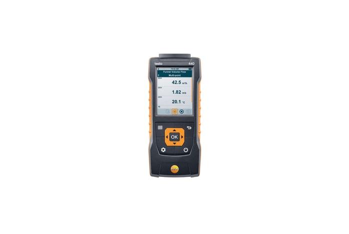 Testo 440 lufthastigheds- og indeklima (IAQ) instrument