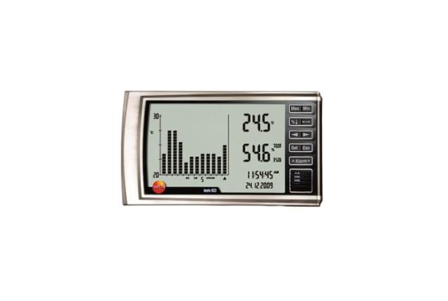 Testo 623 Fugtmåler m/histogram