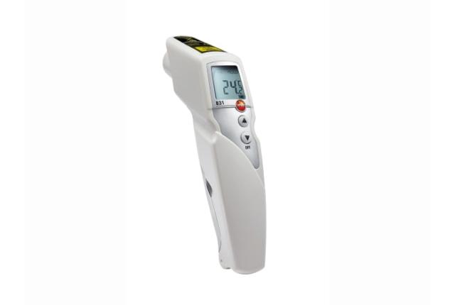 Testo 831, fokus 30:1 m. 2 laserpointer