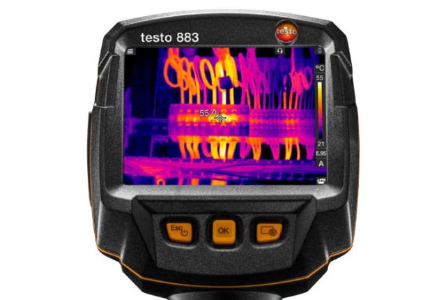 Testo 883 Termografikamera med 30° linse