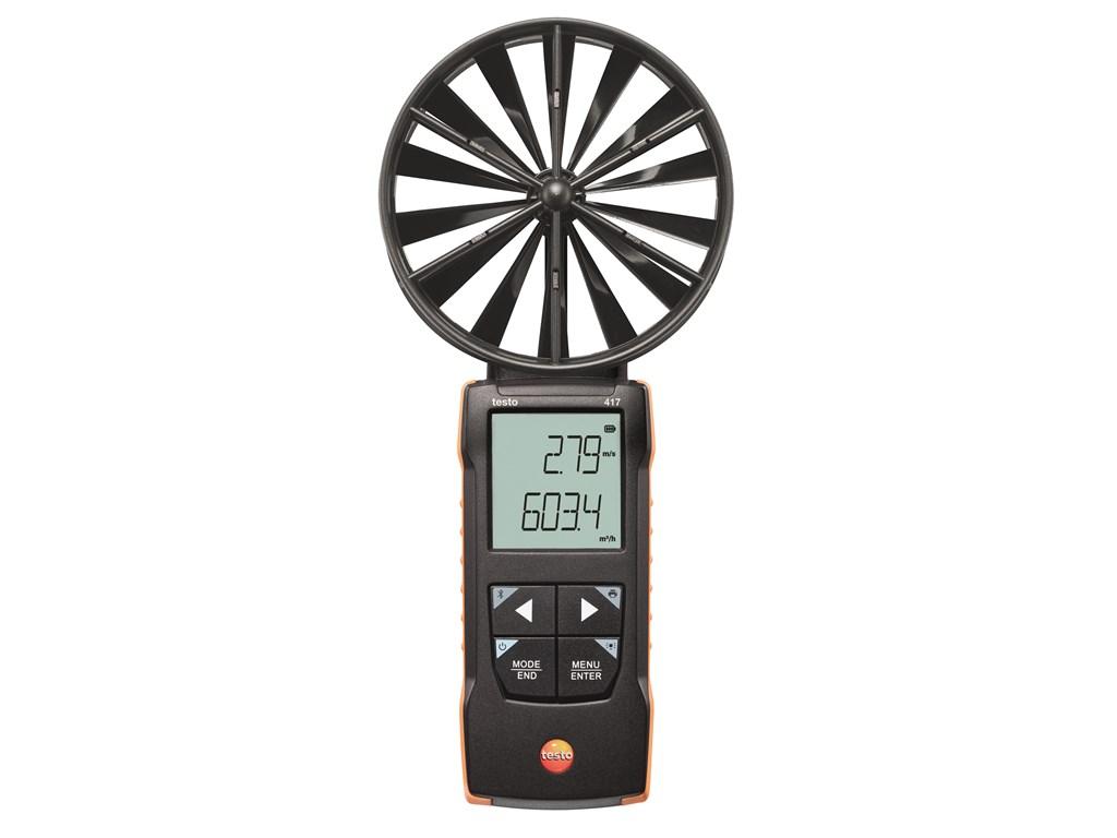 testo 417 Anemometer 100 mm vingehjul, med App tilslutning