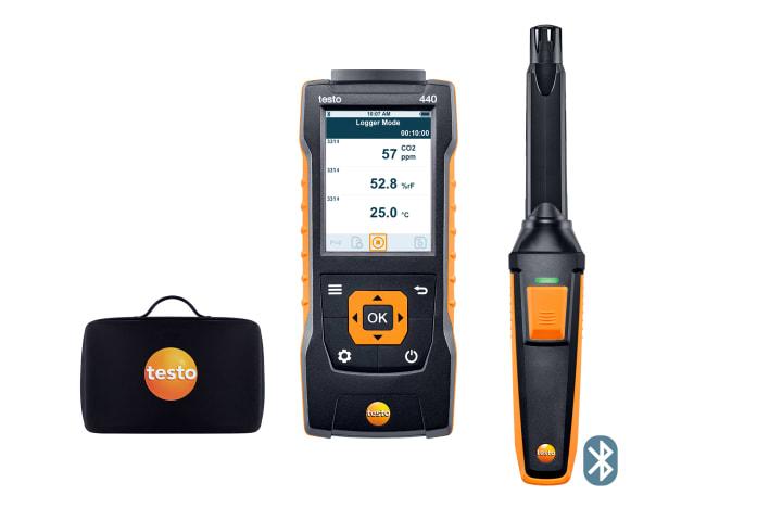 Testo 440 CO2 sæt with Bluetooth