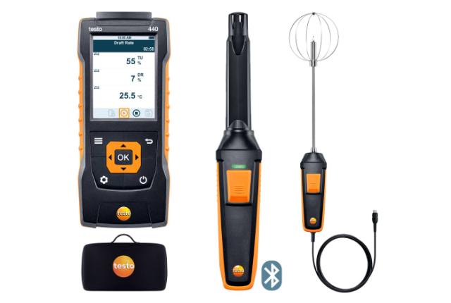 Testo 440 Indeklima kombisæt med Bluetooth