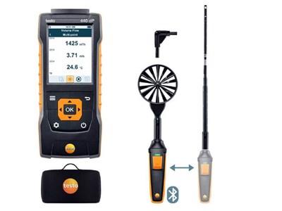 Testo 440 delta P flow kombisæt med Bluetooth