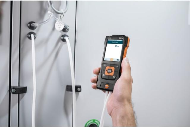 Testo 440 delta P flow kombisæt med Bluetooth