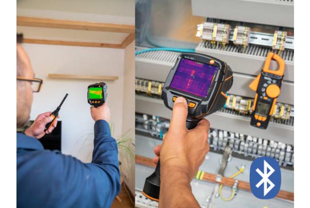 Testo 883 Termografikamera sæt med 30° og 12° linse