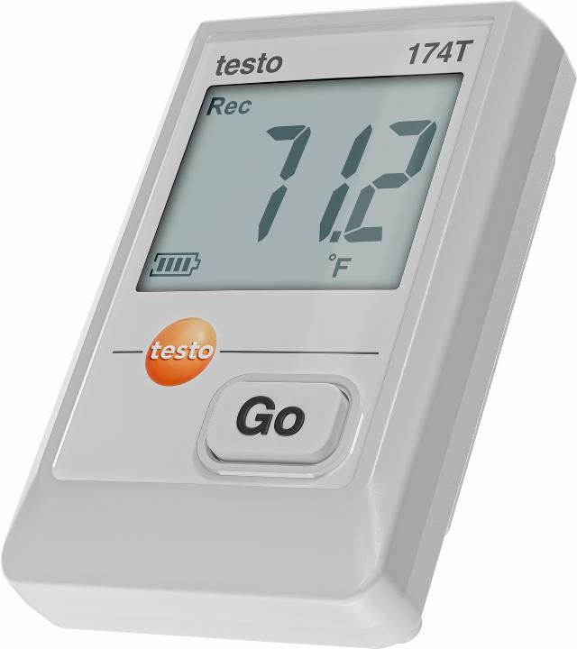 testo 174 T – Mini temperatur datalogger med USB-C og PC software