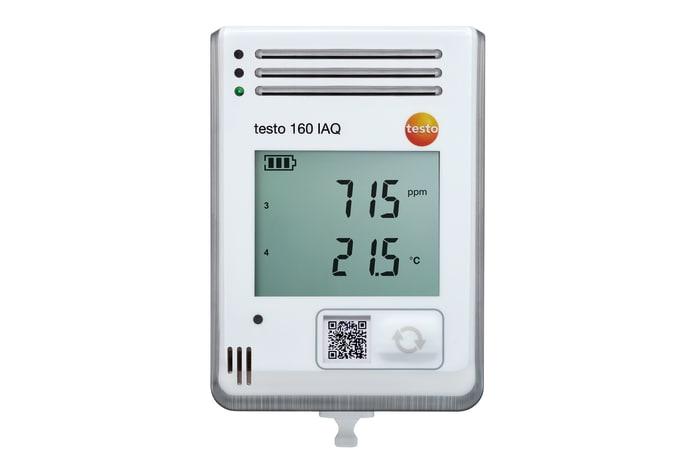 Testo 160 IAQ datalogger m/intern sensor CO2 tryk