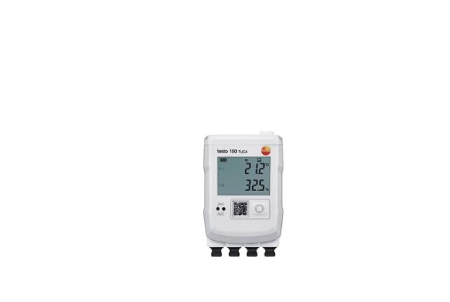 Testo Saveris T150 TUC4 digital datalogger, til 4 eksterne følere