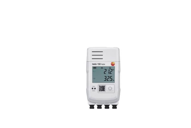 Testo Saveris T150 TUC4 digital datalogger, til 4 eksterne følere