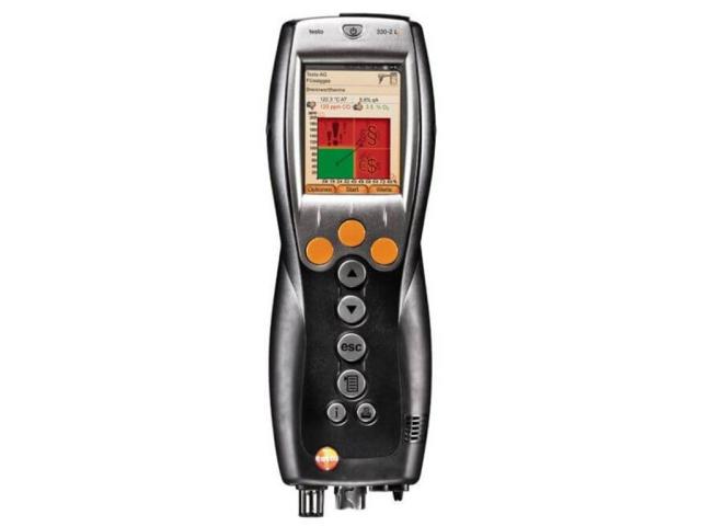 Testo 330-2LL røggasanalysator m/O2