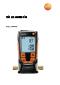 Testo 552 Vakuummeter m/Bluetooth